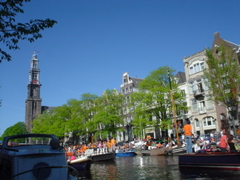 [Queen's Day in Amsterdam]